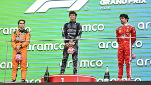 Gp Giappone, Antonelli vince ancora. Kimi è il nuovo leader del Mondiale