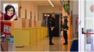Prof accoltellata a scuola, caccia ai 