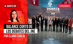 Balance corto de los debates del JNE, por Eliana Carlín