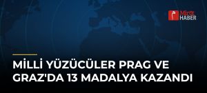 Milli yüzücüler Prag ve Graz’da 13 madalya kazandı