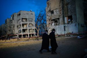 In Arad, missile blast adds fuel to feud over shelters being used as synagogues