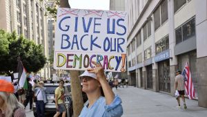 Protest gegen Donald Trump: Widerstand wächst– Republikaner werden vor Zwischenwahlen nervös