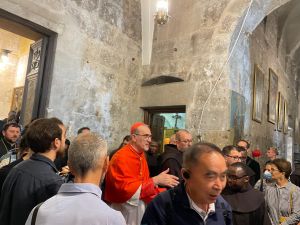 Police, Catholic patriarchate reach agreement on prayer at Holy Sepulchre after cardinal blocked