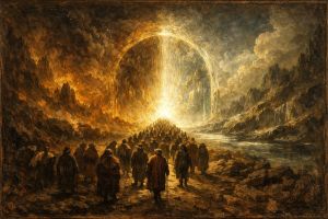 Exodus as a First-Order Phase Transition