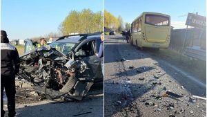 Bereguardo, violento scontro frontale tra un’auto e uno scuolabus: illesi ma sotto shock undici bambini /