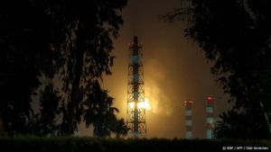 Brand bij Israëlische Bazan-raffinaderij na aanval