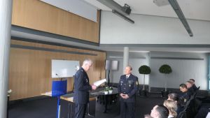 Ein Ruheständler mit Herzblut: Wolfgang Widmann aus Polizeidienst verabschiedet