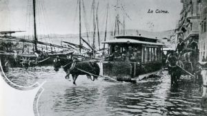 Il trasporto pubblico e quel primo tram partito a Trieste 150 anni fa trainato dai cavalli