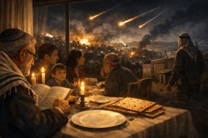 Between the seder and the sirens