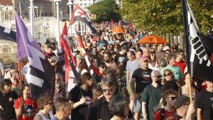 Habla el grupo de apoyo a los condenados por hostigar al dueño de la pastelería La Suiza de Gijón: 