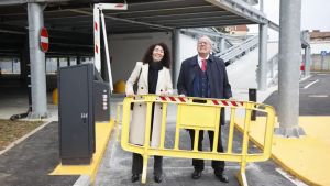 Aperto a metà il park di via Manzoni a Gorizia. In arrivo anche i pannelli luminosi