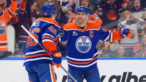 Oilers focused on playoff prep as Pacific chaos swirls around them