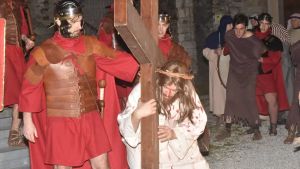 A Revine la Passione rivive con cento figuranti. Adelio è Pilato da mezzo secolo