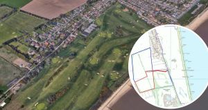 Golf club threatened with erosion wants to build new holes further inland