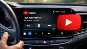 Car owner can use YouTube background play support