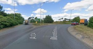 Major road closed after crash