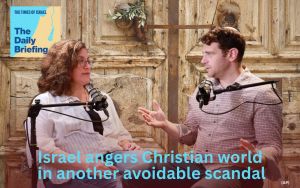 Daily Briefing Mar. 31 – Israel angers Christian world in another avoidable scandal