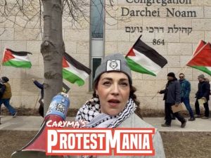 WARMINGTON: Anti-Israel protesters were banned from a neighbourhood and came anyway