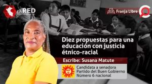 OPINIÓN | Franja Libre: Diez propuestas para una educación con justicia étnico-racial
