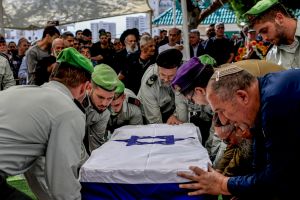 Funerals held for 3 of the soldiers killed fighting Hezbollah in southern Lebanon