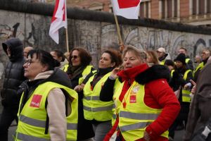 Vorbereitung auf den Vollstreik: Vivantes-Töchter laufen sich warm