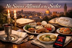No Sirens Allowed at the Seder