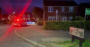 Learner driver crashes into garden wall in estate with 'too many L-plates'