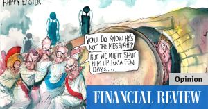 What a fractured nation can learn at Easter time