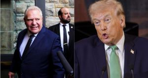Donald and Doug — strongmen joined at the lip