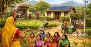 In Maharashtra, This Sarpanch Led Her Village to Net Zero Carbon Emissions With 90000 Trees & Solar Power
