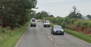 Man in his 50s still in hospital after serious A140 crash