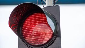 Staualarm beim Gesundheitspark! An der B34 steht bald eine mobile Ampel