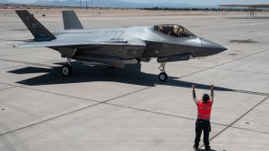 Air Force F-35 Crashes at Nellis Air Force Base; “Minor Injuries” Reported