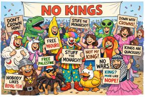 The ‘No Kings’ Halloween Parade