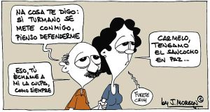 La viñeta de Morgan de este viernes 3 de abril