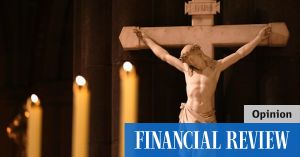 The Easter spirit is the ideal antidote for a world on fire