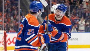 Oilers not concerned about seeding despite tying for division lead