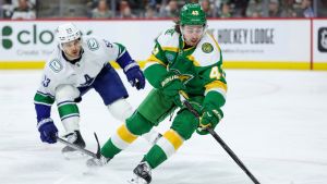 Takeaways: Wild's Quinn Hughes subdued in first game against Canucks