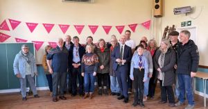 Village hall celebrates green makeover