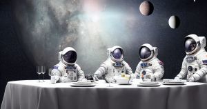 ¿Qué se come en el espacio?