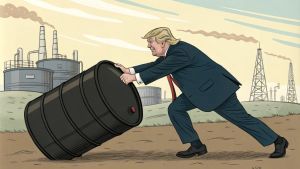 Donald Trump seeks to gain control of the world's primary energy resources