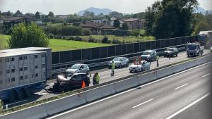Tamponamento a catena sull’A4 verso Venezia: code di oltre 5 chilometri