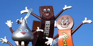 The costume maker who convinced Hersheypark to embrace candy mascots and ‘chocolatize’ their old‑timey theme park