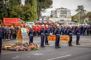 « Un géant parmi nous » : l’hommage des pompiers à Claude Vidal