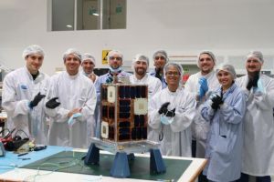 Argentine microsatellite released in space during Artemis II mission breaks record