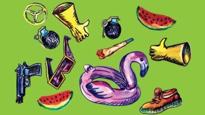 Zavirite u nagrađene ilustracije Vladana Jeremića: Mala crna muzika, studija posvećena hiphop kulturi