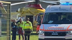 Lomello, cade in bici al centro Magnani: grave un 57enne