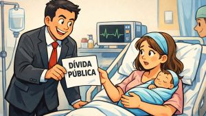 Dívida pública, a imoralidade que faz todo brasileiro nascer devendo