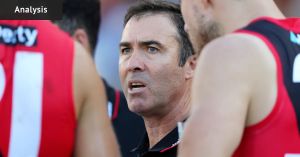 ‘A complete, full review’: The Bombers powerbroker backing Brad Scott, but it’s not unconditional