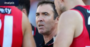 ‘A complete, full review’: The Bombers powerbroker backing Brad Scott, but it’s not unconditional